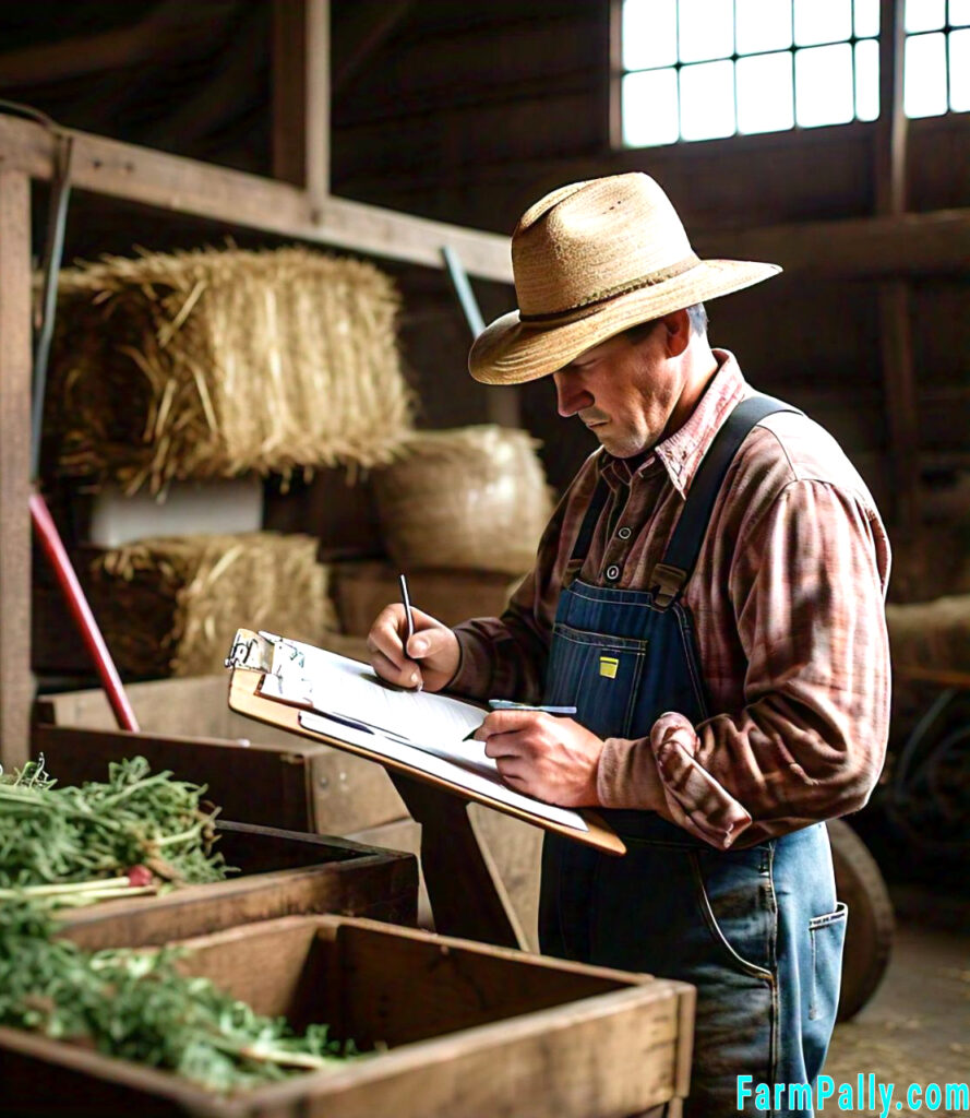 How farmers should keep their farm inventories 