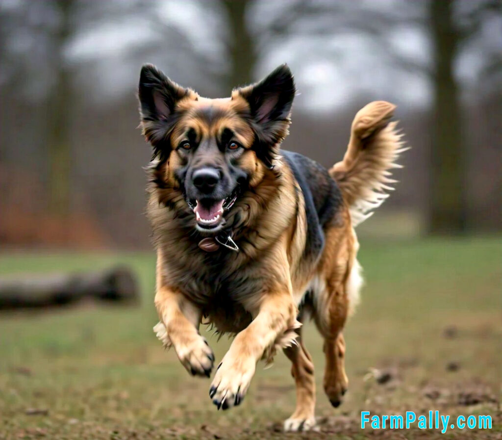 Leonberger German shepherd dog mix review 